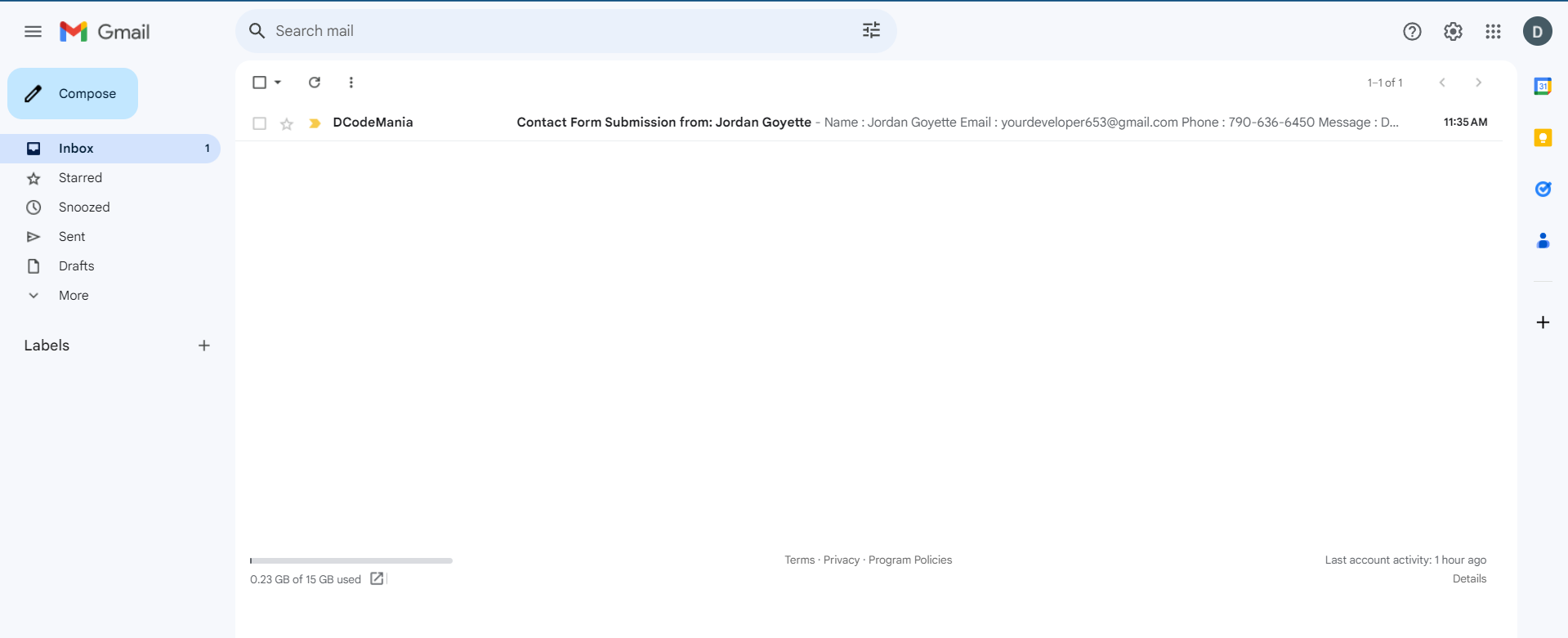Send Mail with Contact Form Using PHPMailer & Gmail SMTP | 2023