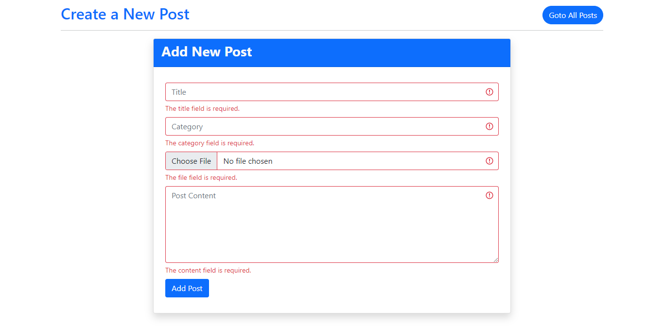 CRUD Application With Image Upload Using Laravel 8